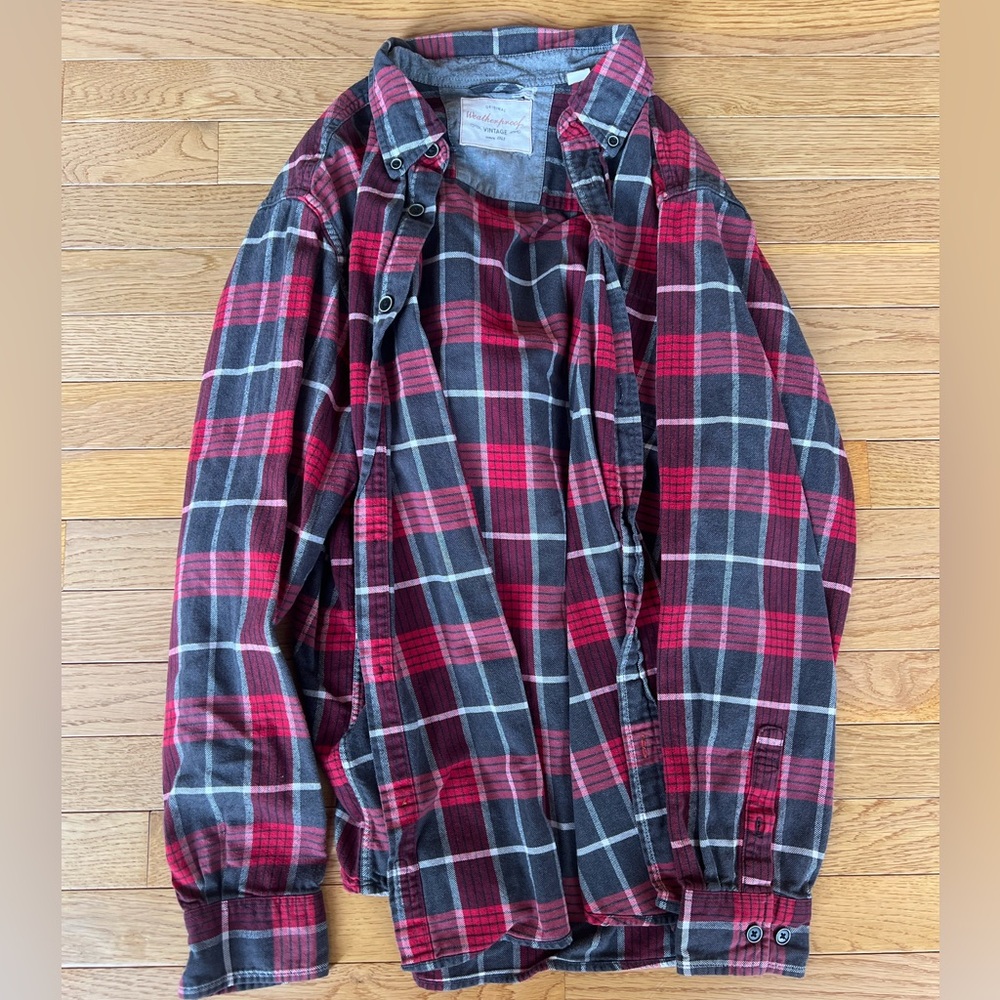 Weatherproof vintage cozy flannel